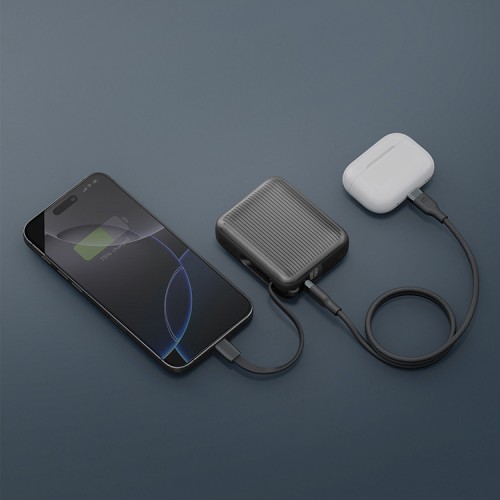 Energea внешний аккумулятор Integra Mini 35, 10000 USB-C+A + кабель USB-C Total 35W Display Gumental