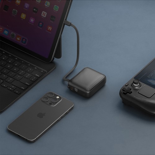 Energea внешний аккумулятор Integra Mini 35, 10000 USB-C+A + кабель USB-C Total 35W Display Gumental