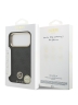 Guess для iPhone 17 Pro Max чехол PU 4G Diamond metal logo Gold camera Hard Black (MagSafe)