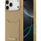 Karl Lagerfeld для iPhone 17 Pro Max чехол Cardslot PU Grained Monogram with Pocket Hard Brown