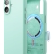 Elago для iPhone 17 чехол Magnetic Silicone Aqua Sky (MagSafe)