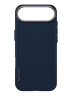 Uniq для iPhone Air чехол KEVA EDGE Full Kevlar Trance Blue (MagSafe)