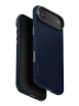 Uniq для iPhone Air чехол KEVA EDGE Full Kevlar Trance Blue (MagSafe)