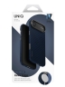 Uniq для iPhone Air чехол KEVA EDGE Full Kevlar Trance Blue (MagSafe)