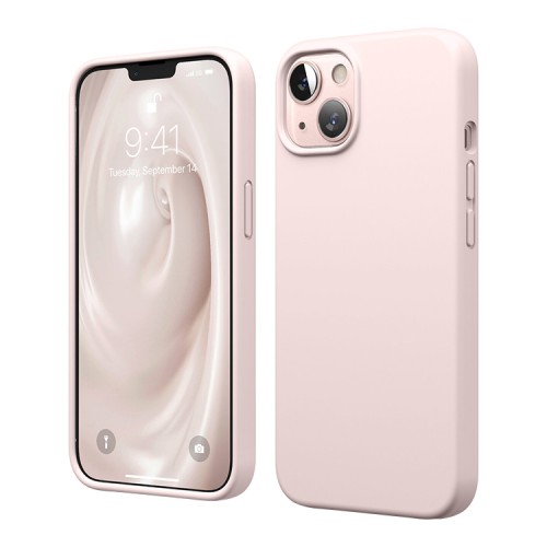 Чехол Elago Soft Silicone для iPhone 13, розовый