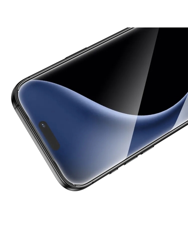 HOCO стекло для iPhone 17 Pro Max, Bear Shield series Corning full screen HD tempered glass Black