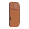 Nillkin для iPhone 17 чехол QIN Pro Booktype Brown