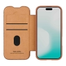 Nillkin для iPhone 17 чехол QIN Pro Booktype Brown