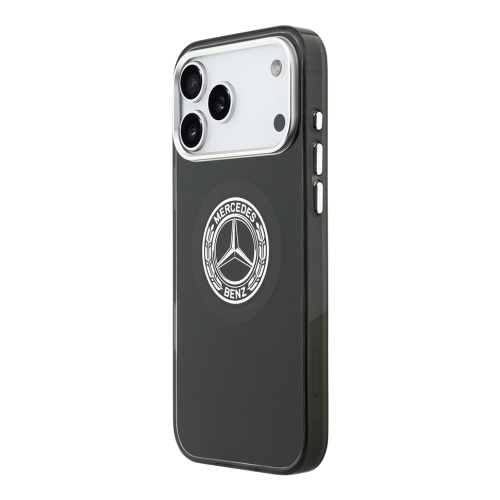 Mercedes для iPhone 17 Pro Max чехол IML Double Layer Vintage Logo Metal Cam Hard Black (MagSafe)
