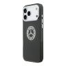 Mercedes для iPhone 17 Pro Max чехол IML Double Layer Vintage Logo Metal Cam Hard Black (MagSafe)