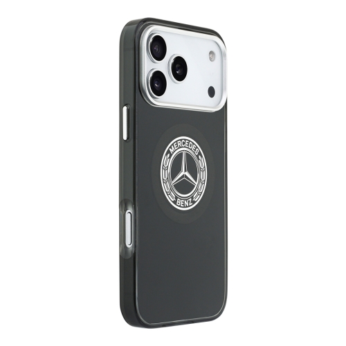 Mercedes для iPhone 17 Pro Max чехол IML Double Layer Vintage Logo Metal Cam Hard Black (MagSafe)