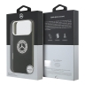 Mercedes для iPhone 17 Pro Max чехол IML Double Layer Vintage Logo Metal Cam Hard Black (MagSafe)