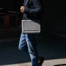 Сумка Tomtoc Laptop Shoulder Bag A25 для ноутбуков 15.4-16'', серая
