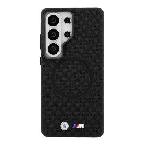 BMW для Galaxy S26 Ultra чехол M-Series PU Full Wrapped Metal logo & Cam Hard Black (MagSafe)
