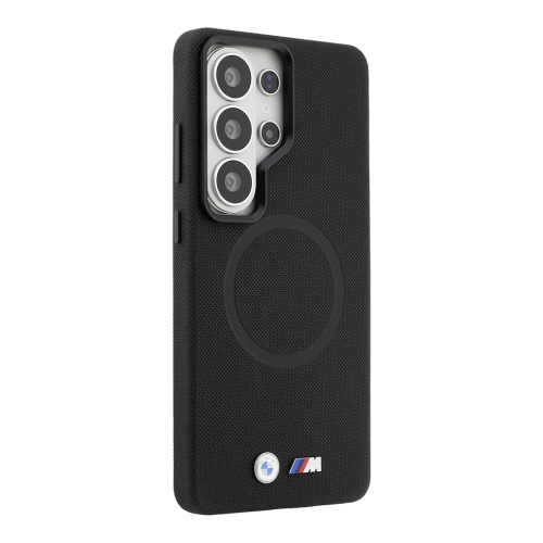 BMW для Galaxy S26 Ultra чехол M-Series PU Full Wrapped Metal logo & Cam Hard Black (MagSafe)
