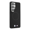 BMW для Galaxy S26 Ultra чехол M-Series PU Full Wrapped Metal logo & Cam Hard Black (MagSafe)