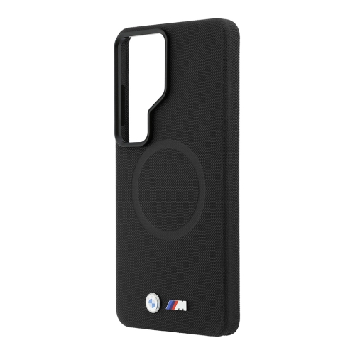 BMW для Galaxy S26 Ultra чехол M-Series PU Full Wrapped Metal logo & Cam Hard Black (MagSafe)