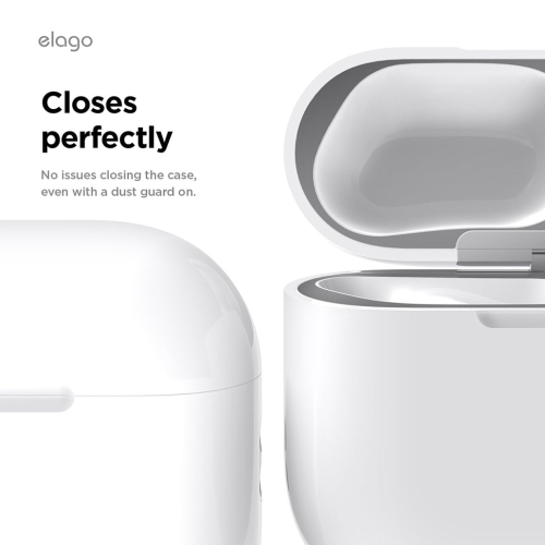 Elago для Airpods Pro 3 защитная пластина для кейса Dust Guard Dark Grey (2 шт)