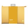 Uniq для ноутбуков 14" чехол LYON RPET fabric Laptop sleeve (snug-fit) Canary Yellow