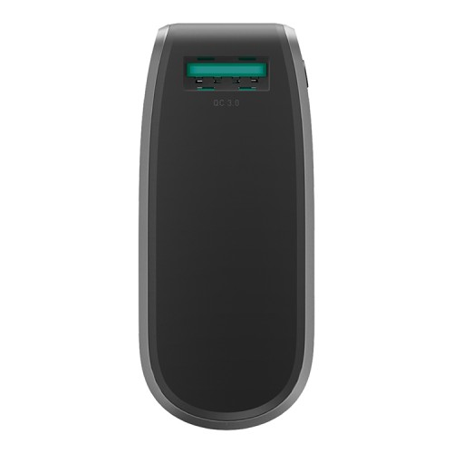 EnergEA АКБ Compac 35 Ultra, 20000 USB C+A PD/SCP/QC3.0 35w Digital display, Gunmetal