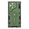 Nillkin для Samsung Galaxy S24 Ultra чехол CamShield Armor ProP Mgnetic Dark Green (magsafe)