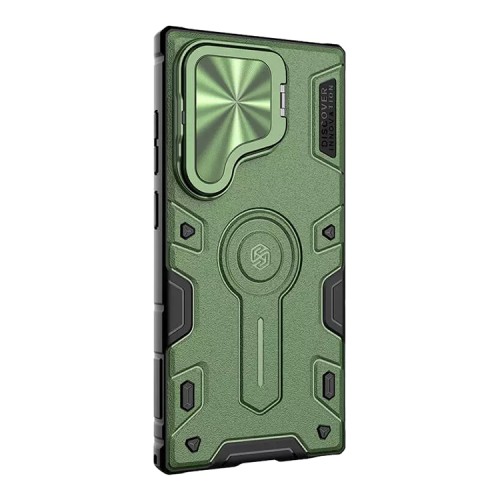 Nillkin для Samsung Galaxy S24 Ultra чехол CamShield Armor ProP Mgnetic Dark Green (magsafe)
