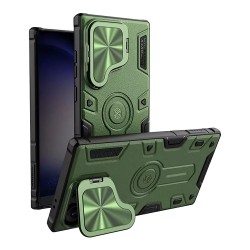 Nillkin для Samsung Galaxy S24 Ultra чехол CamShield Armor ProP Mgnetic Dark Green (magsafe)