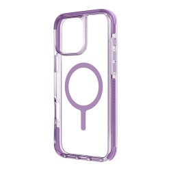 Uniq для iPhone 16 Plus чехол Combat Grape Pink (MagSafe)