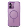 Uniq для iPhone 16 Plus чехол Combat Grape Pink (MagSafe)