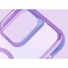 Uniq для iPhone 16 Plus чехол Combat Grape Pink (MagSafe)