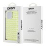 DKNY для iPhone 16 Pro Max чехол PC/TPU Double layer Repeat Electroplated Yellow