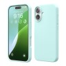 Elago для iPhone 16 чехол Soft silicone (Liquid) Aqua Sky