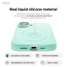 Elago для iPhone 16 чехол Soft silicone (Liquid) Aqua Sky