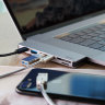 Deppa USB-C 7-в-1 для MacBook, серебристый 73122