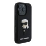 Karl Lagerfeld для iPhone 16 Pro Max чехол 3D Rubber NFT Karl Ikonik Hard Black