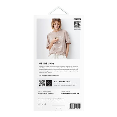 Uniq для Galaxy S25+ чехол Combat Black (MagSafe)