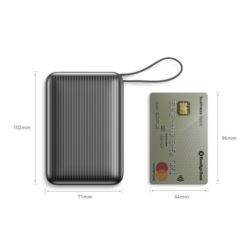 Energea внешний аккумулятор Integra Ultra 45, 20000 USB-C+A + кабель USB-C Total 45W Display Gumental