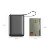 Energea внешний аккумулятор Integra Ultra 45, 20000 USB-C+A + кабель USB-C Total 45W Display Gumental