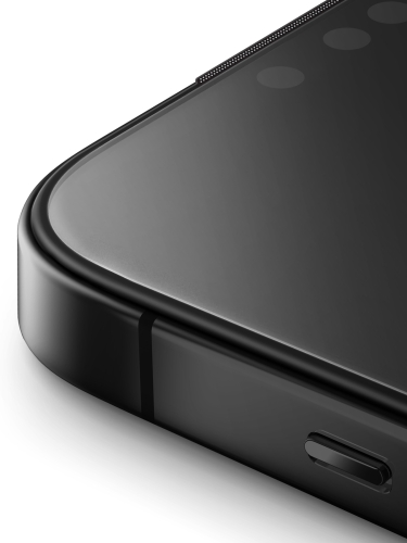 Uniq стекло для iPhone Air OPTIX Privacy Anti-Dust Filter Black (+installer)