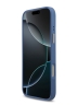 Guess для iPhone 17 Pro Max чехол PU 4G Diamond metal logo Gold camera Hard Blue (MagSafe)