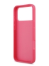 Karl Lagerfeld для iPhone 17 Pro Max чехол Cardslot PU Grained Monogram with Pocket Hard Fuchsia