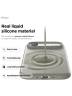 Elago для iPhone Air чехол Magnetic Silicone Medium Gray (MagSafe)