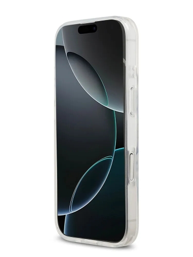 Karl Lagerfeld для iPhone 17 чехол IML NFT Choupette прозрачный (MagSafe)