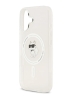 Karl Lagerfeld для iPhone 17 чехол IML NFT Choupette прозрачный (MagSafe)