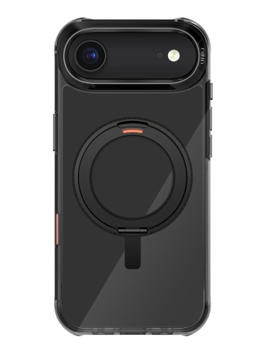 Uniq для iPhone Air чехол Swivix with 360-Rotating stand Carbon Black (Magsafe)