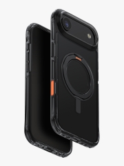 Uniq для iPhone Air чехол Swivix with 360-Rotating stand Carbon Black (Magsafe)