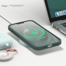 Чехол Elago Soft Silicone для iPhone 13, зеленый