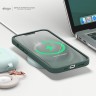 Чехол Elago Soft Silicone для iPhone 13, зеленый