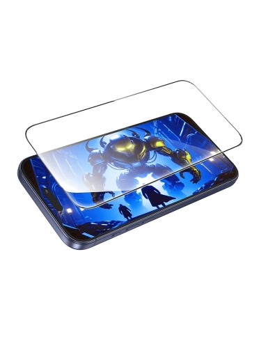 HOCO стекло для iPhone 17 Pro Max, Bear Shield series full screen HD tempered glass Black