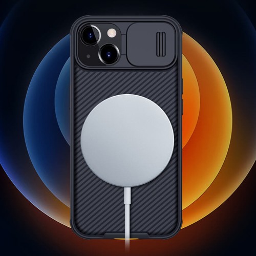 Чехол Nillkin CamShield Pro Magnetic для iPhone 13, черный